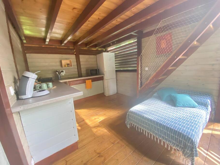 Ti Zaboka Chalet , Spa Privatif Les Abymes Exterior photo