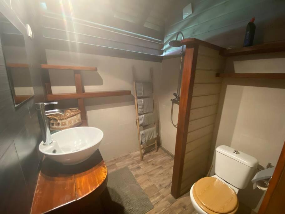 Ti Zaboka Chalet , Spa Privatif Les Abymes Exterior photo